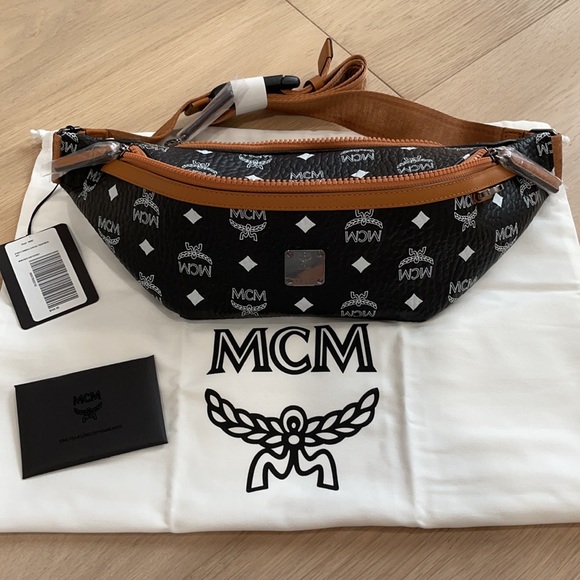 MCM Handbags - MCM Belt Bag+Cross body+100% Authentic+Fanny Pack